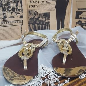 Dolce Vita gold sandals size 9.5
